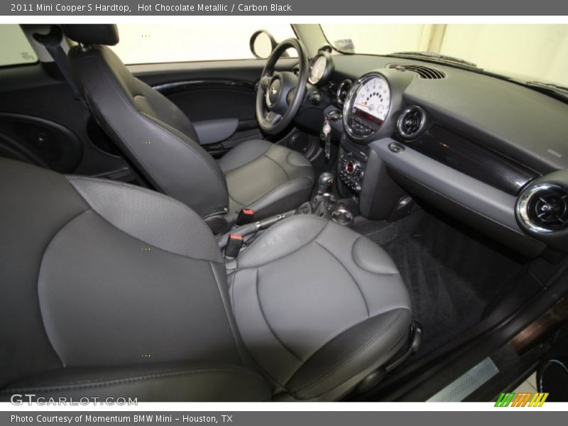 Hot Chocolate Metallic / Carbon Black 2011 Mini Cooper S Hardtop