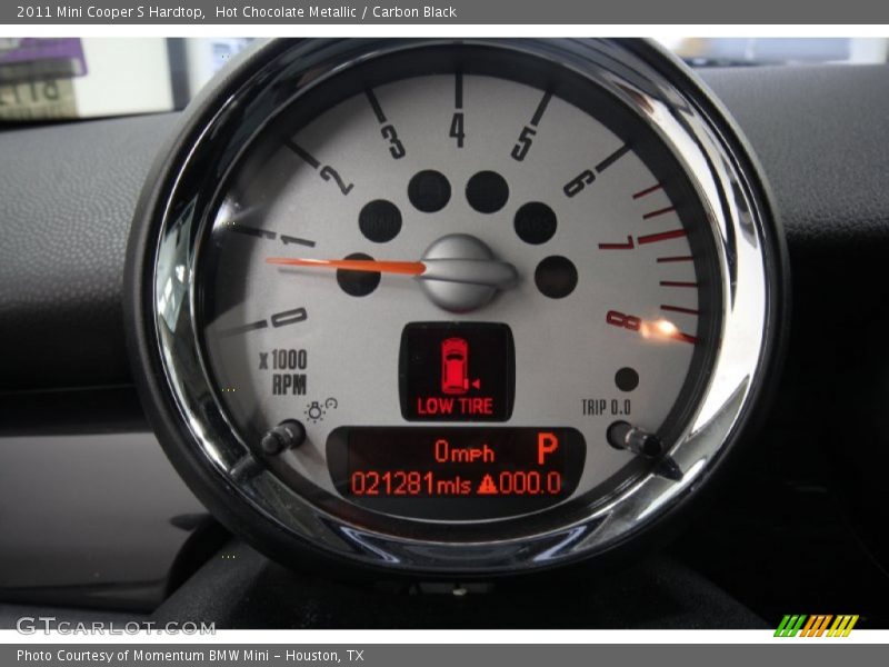 Hot Chocolate Metallic / Carbon Black 2011 Mini Cooper S Hardtop