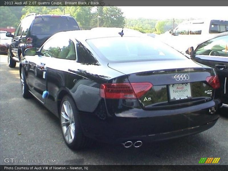 Brilliant Black / Black 2013 Audi A5 2.0T quattro Coupe