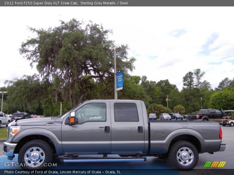  2012 F250 Super Duty XLT Crew Cab Sterling Grey Metallic