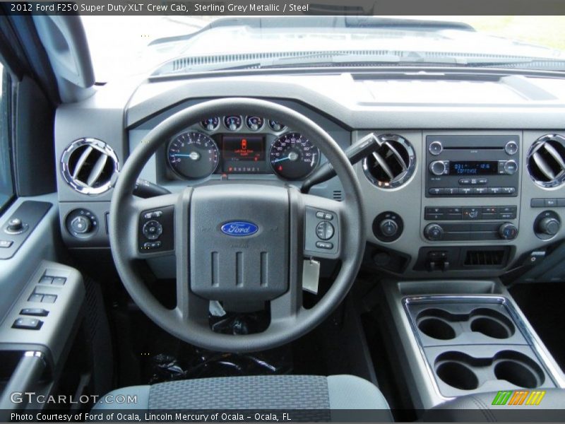 Dashboard of 2012 F250 Super Duty XLT Crew Cab