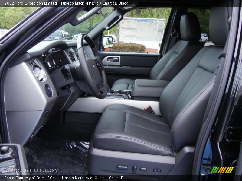 Tuxedo Black Metallic / Charcoal Black 2012 Ford Expedition Limited