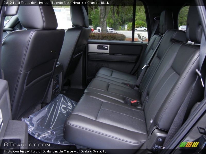 Tuxedo Black Metallic / Charcoal Black 2012 Ford Expedition Limited
