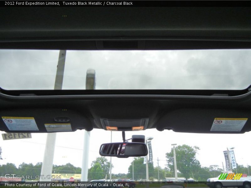 Tuxedo Black Metallic / Charcoal Black 2012 Ford Expedition Limited