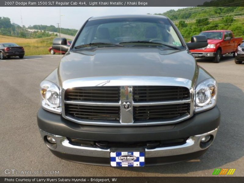 Light Khaki Metallic / Khaki Beige 2007 Dodge Ram 1500 SLT Regular Cab 4x4