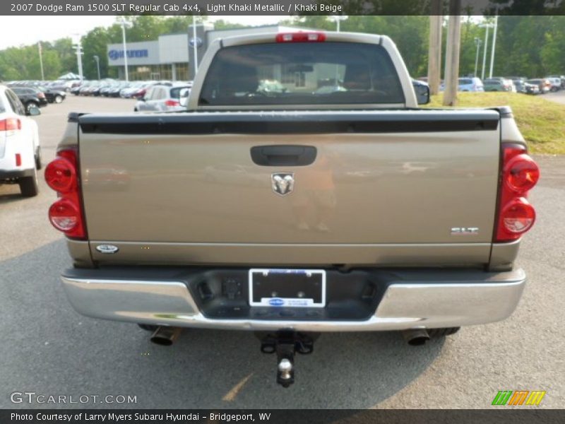 Light Khaki Metallic / Khaki Beige 2007 Dodge Ram 1500 SLT Regular Cab 4x4