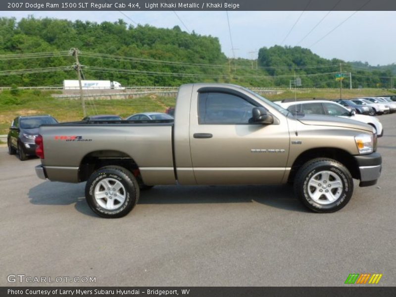 Light Khaki Metallic / Khaki Beige 2007 Dodge Ram 1500 SLT Regular Cab 4x4
