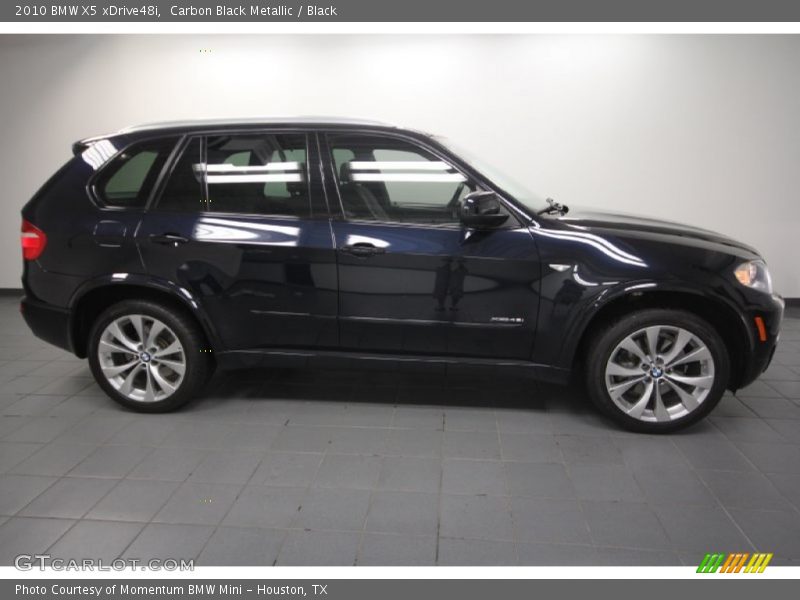 Carbon Black Metallic / Black 2010 BMW X5 xDrive48i