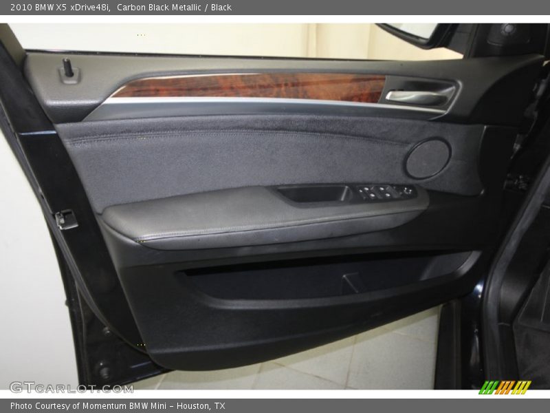 Carbon Black Metallic / Black 2010 BMW X5 xDrive48i