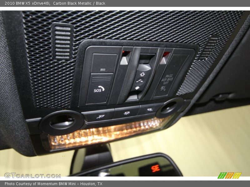 Carbon Black Metallic / Black 2010 BMW X5 xDrive48i
