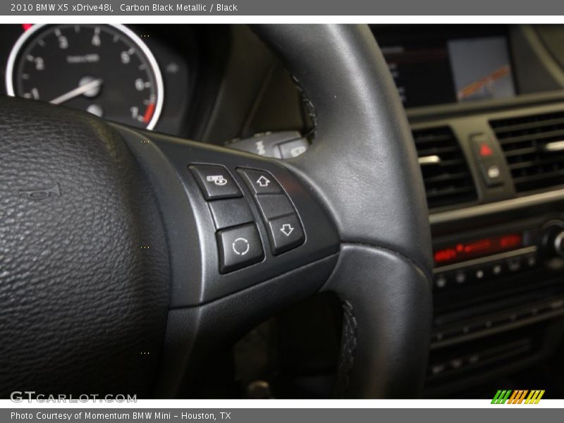 Carbon Black Metallic / Black 2010 BMW X5 xDrive48i