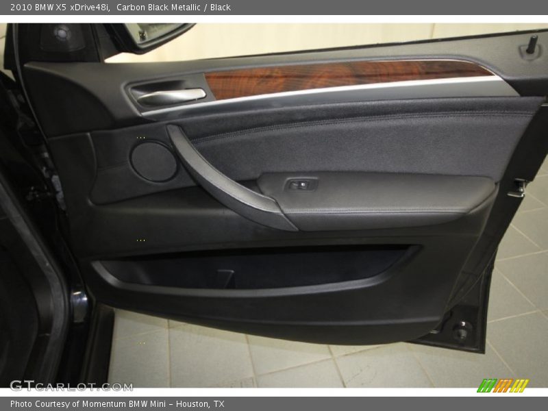 Carbon Black Metallic / Black 2010 BMW X5 xDrive48i