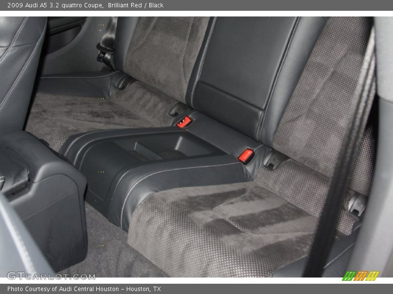 Brilliant Red / Black 2009 Audi A5 3.2 quattro Coupe
