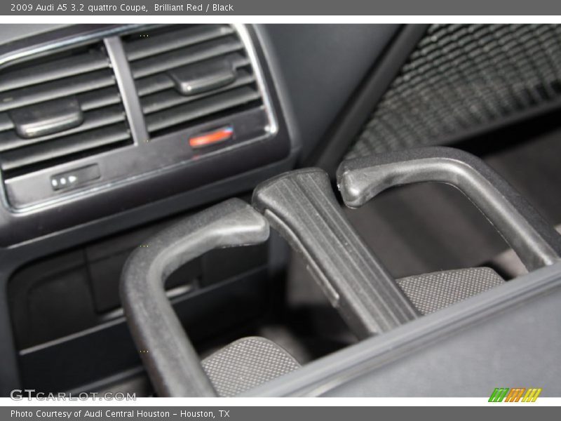 Brilliant Red / Black 2009 Audi A5 3.2 quattro Coupe