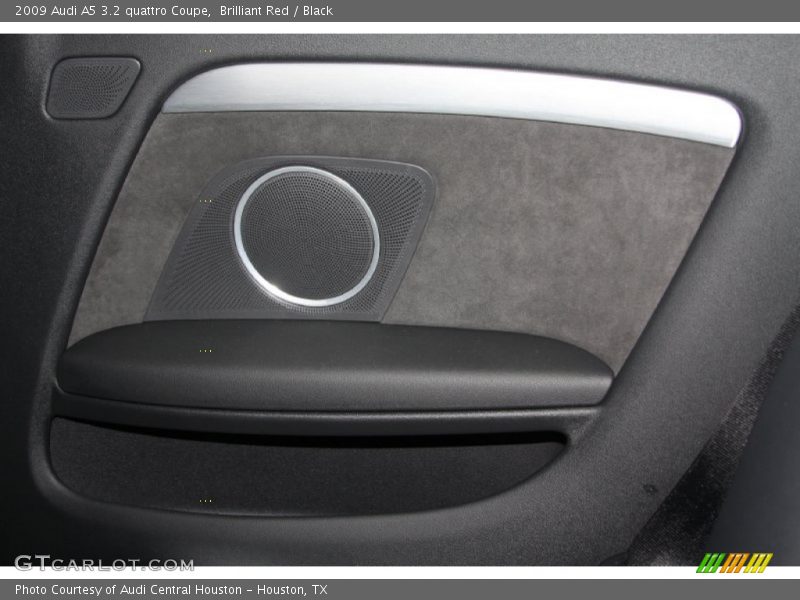 Brilliant Red / Black 2009 Audi A5 3.2 quattro Coupe