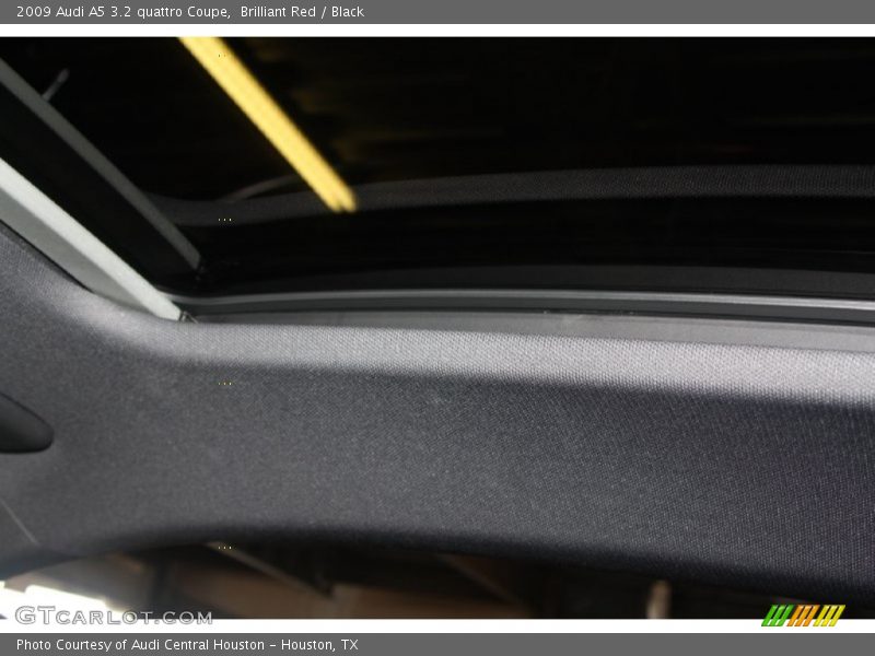 Brilliant Red / Black 2009 Audi A5 3.2 quattro Coupe