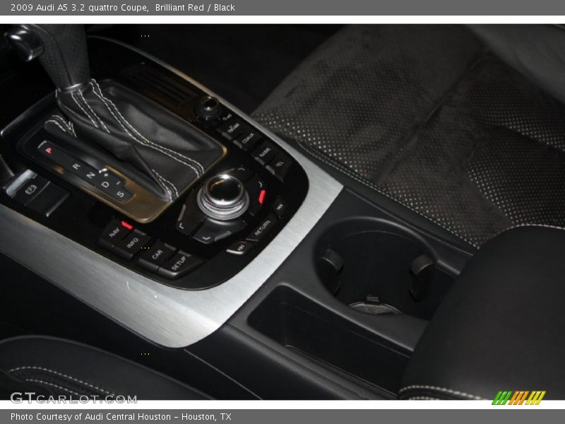 Brilliant Red / Black 2009 Audi A5 3.2 quattro Coupe