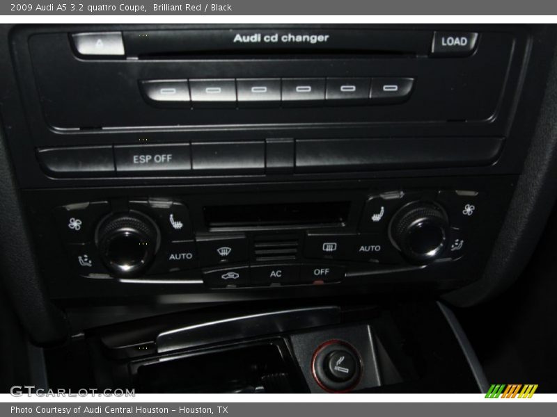 Brilliant Red / Black 2009 Audi A5 3.2 quattro Coupe