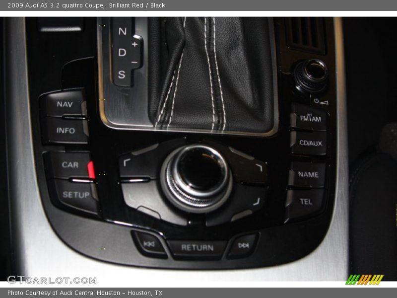 Brilliant Red / Black 2009 Audi A5 3.2 quattro Coupe
