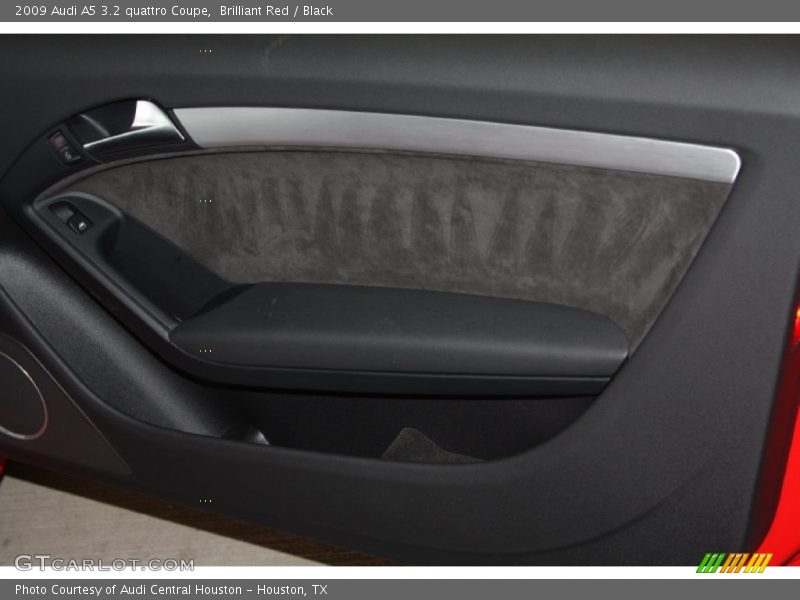 Brilliant Red / Black 2009 Audi A5 3.2 quattro Coupe