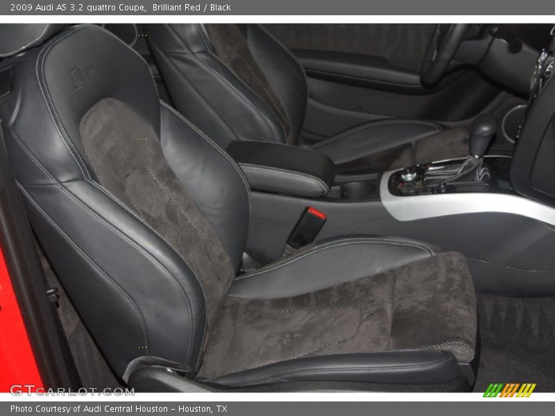 Brilliant Red / Black 2009 Audi A5 3.2 quattro Coupe