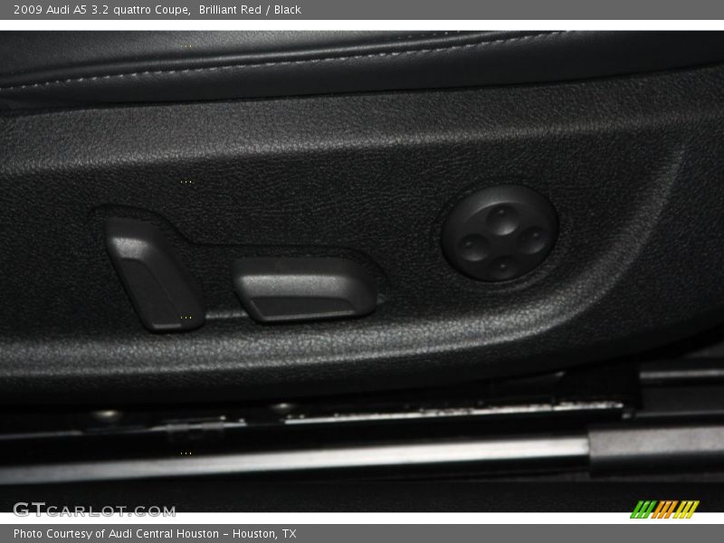 Brilliant Red / Black 2009 Audi A5 3.2 quattro Coupe