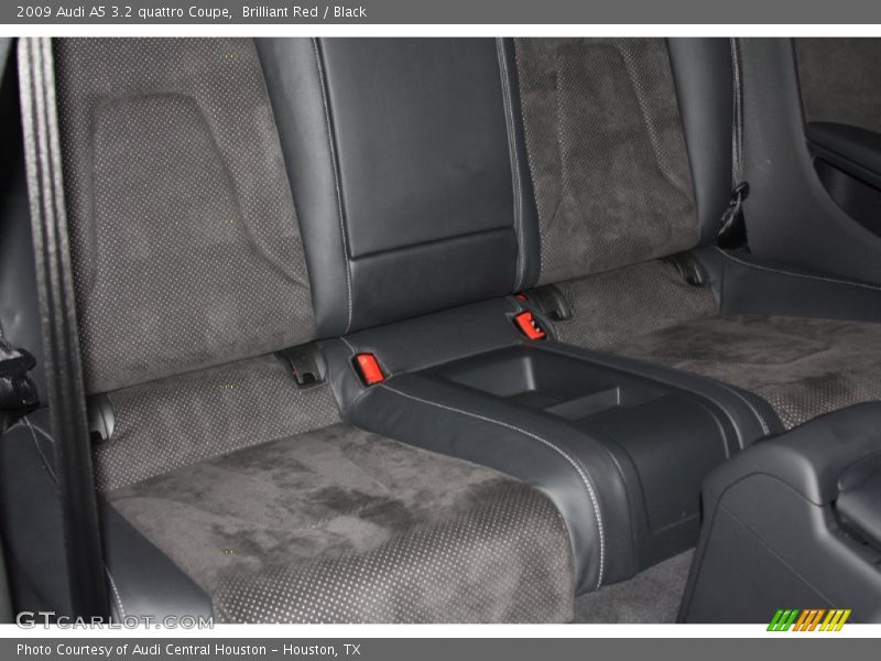 Brilliant Red / Black 2009 Audi A5 3.2 quattro Coupe