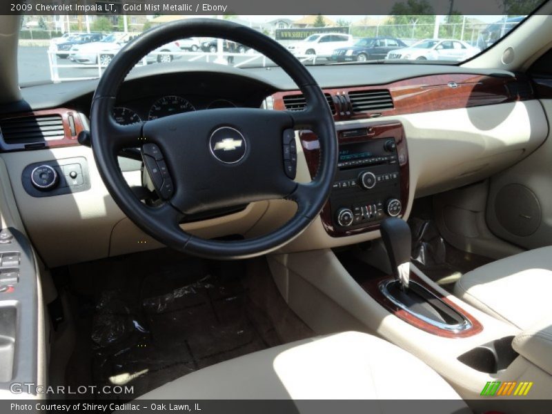 Gold Mist Metallic / Ebony 2009 Chevrolet Impala LT
