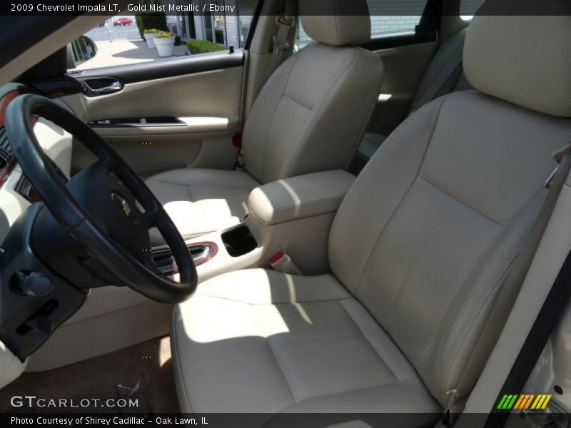 Gold Mist Metallic / Ebony 2009 Chevrolet Impala LT