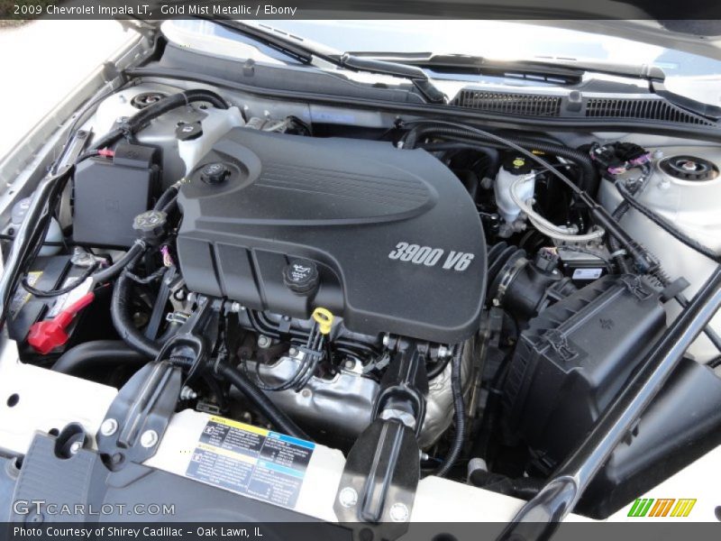 Gold Mist Metallic / Ebony 2009 Chevrolet Impala LT