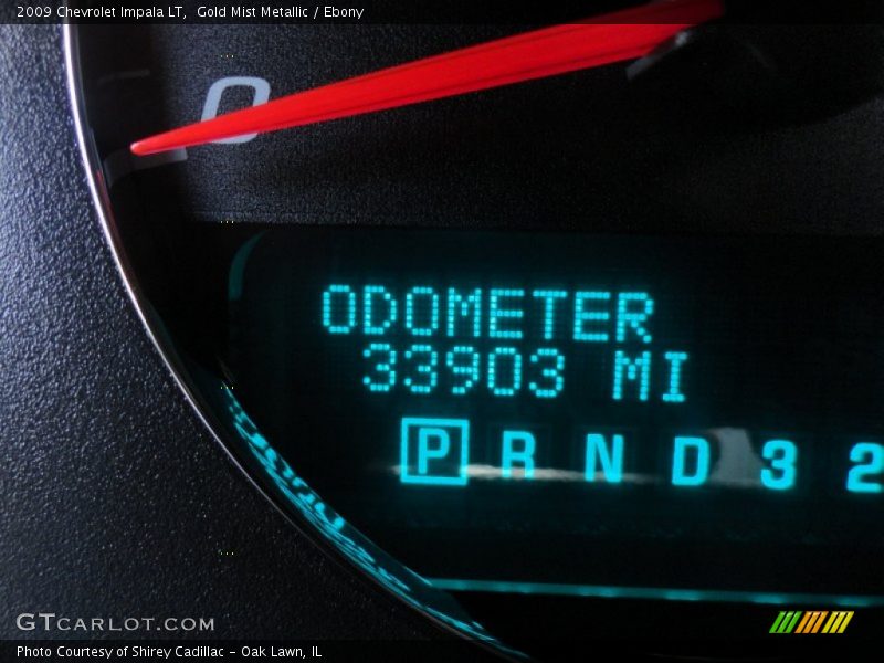 Gold Mist Metallic / Ebony 2009 Chevrolet Impala LT