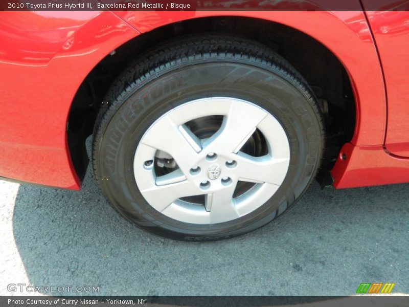 Barcelona Red Metallic / Bisque 2010 Toyota Prius Hybrid III