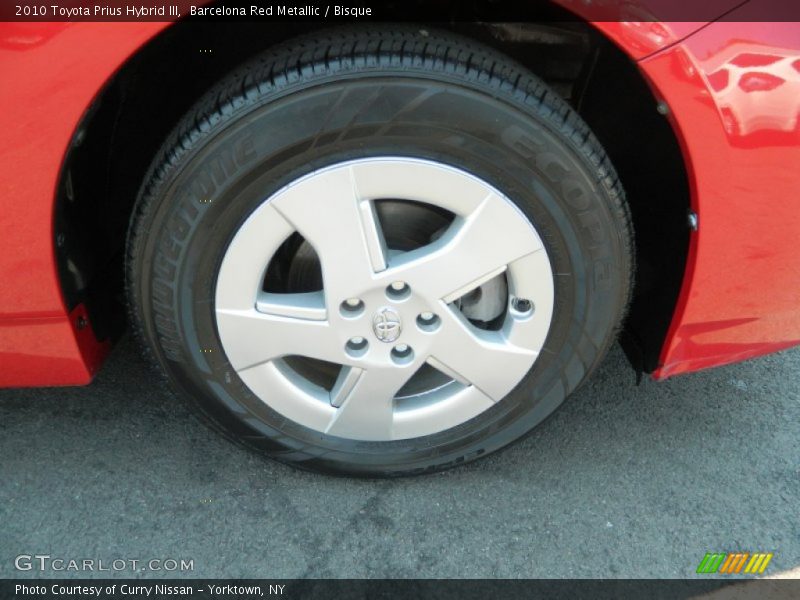Barcelona Red Metallic / Bisque 2010 Toyota Prius Hybrid III