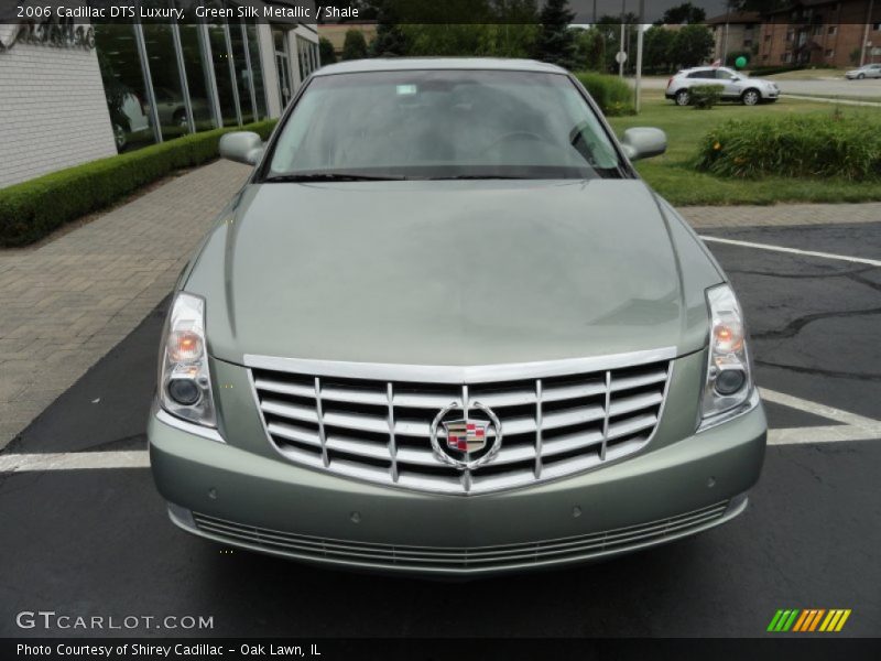 Green Silk Metallic / Shale 2006 Cadillac DTS Luxury