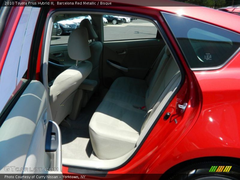Barcelona Red Metallic / Bisque 2010 Toyota Prius Hybrid III