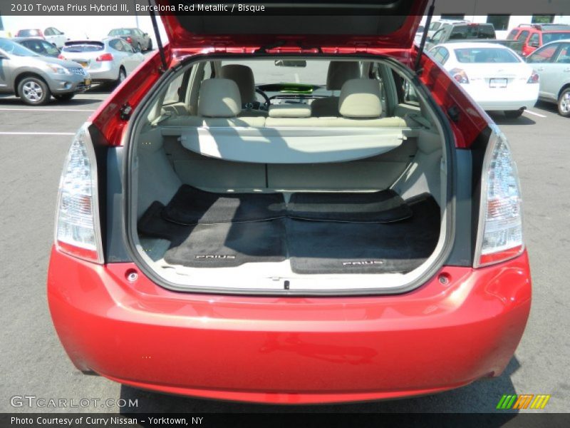 Barcelona Red Metallic / Bisque 2010 Toyota Prius Hybrid III