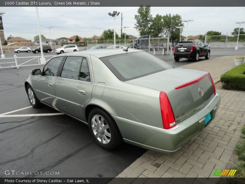 Green Silk Metallic / Shale 2006 Cadillac DTS Luxury
