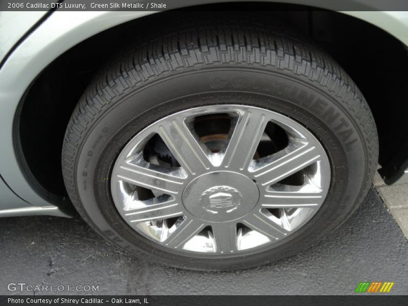 Green Silk Metallic / Shale 2006 Cadillac DTS Luxury
