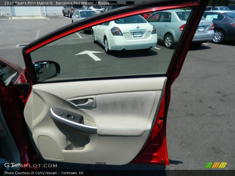 Barcelona Red Metallic / Bisque 2010 Toyota Prius Hybrid III