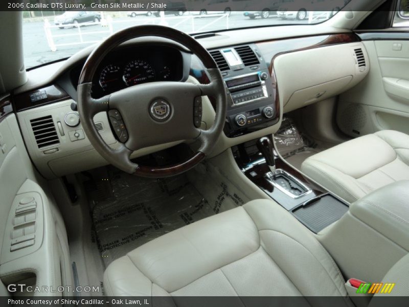 Green Silk Metallic / Shale 2006 Cadillac DTS Luxury