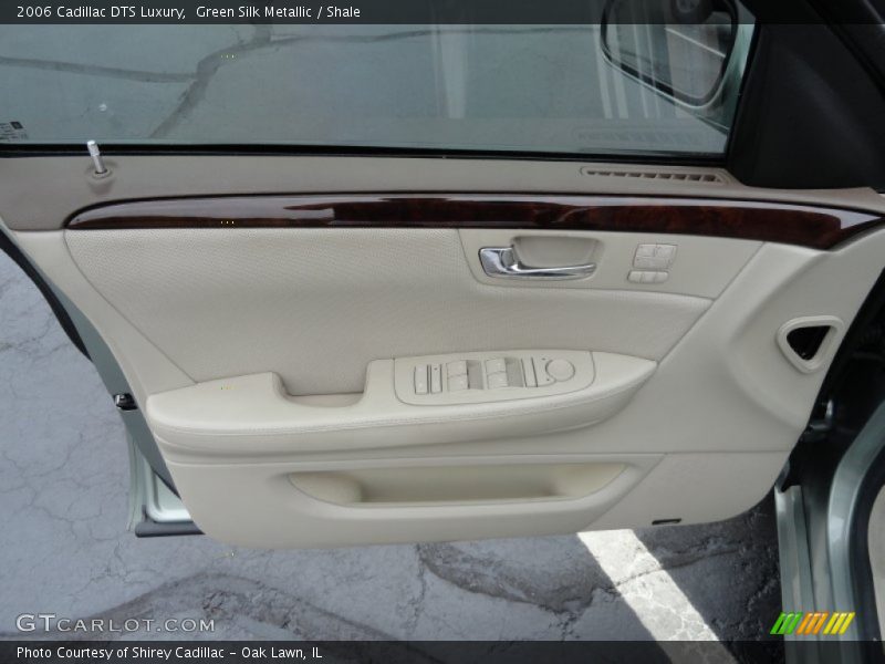 Green Silk Metallic / Shale 2006 Cadillac DTS Luxury
