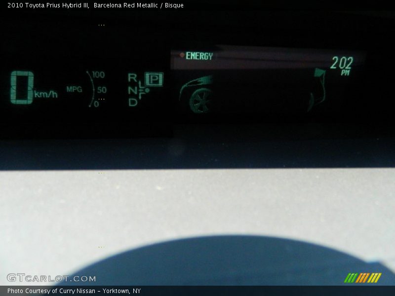 Barcelona Red Metallic / Bisque 2010 Toyota Prius Hybrid III