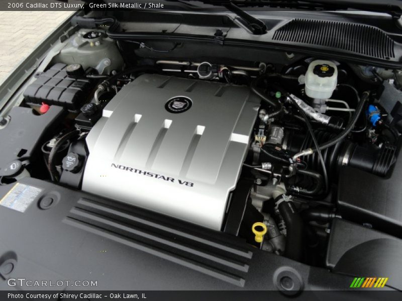 Green Silk Metallic / Shale 2006 Cadillac DTS Luxury