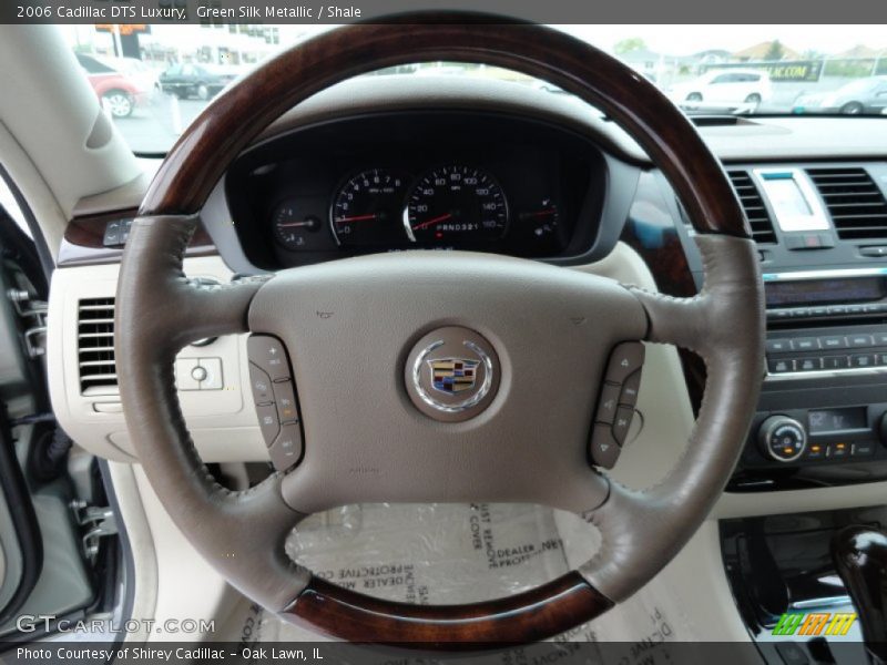 Green Silk Metallic / Shale 2006 Cadillac DTS Luxury