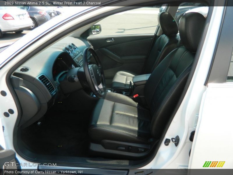 Winter Frost Pearl / Charcoal 2009 Nissan Altima 2.5 SL