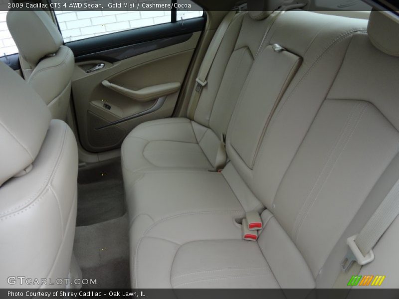 Gold Mist / Cashmere/Cocoa 2009 Cadillac CTS 4 AWD Sedan
