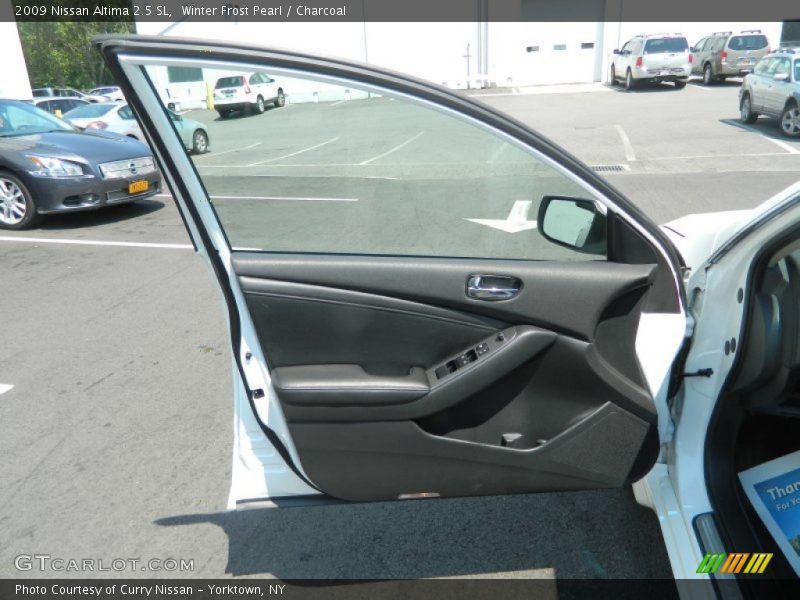 Winter Frost Pearl / Charcoal 2009 Nissan Altima 2.5 SL