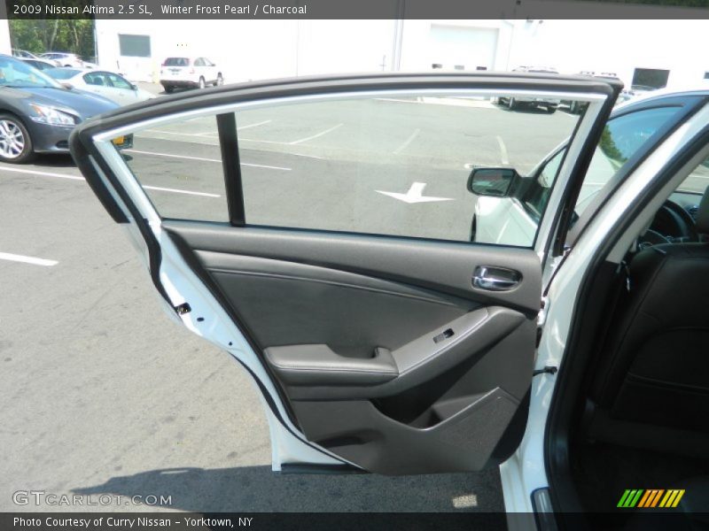 Winter Frost Pearl / Charcoal 2009 Nissan Altima 2.5 SL