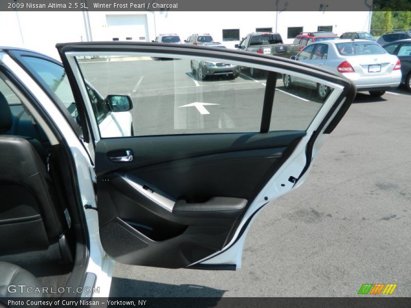 Winter Frost Pearl / Charcoal 2009 Nissan Altima 2.5 SL