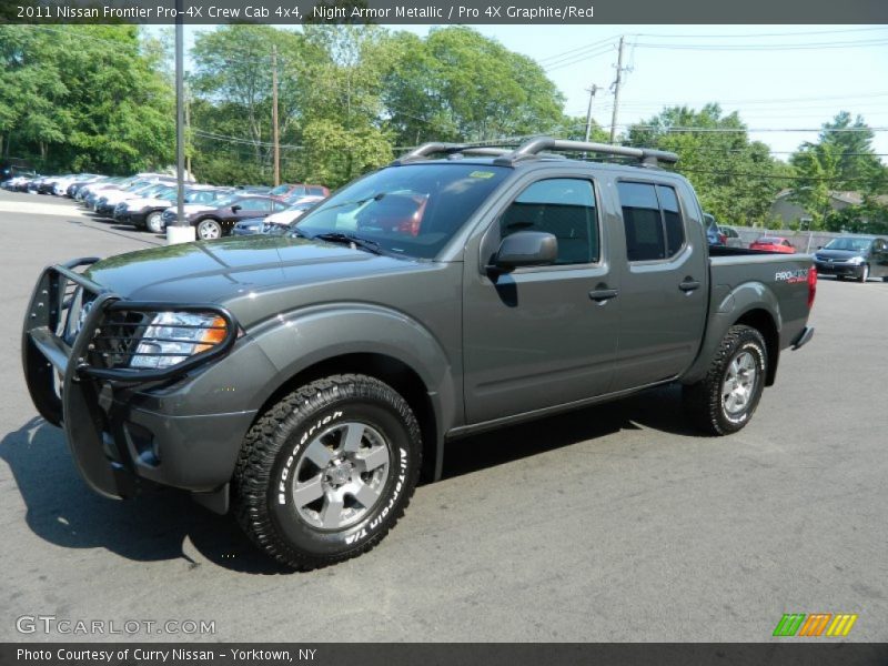 Front 3/4 View of 2011 Frontier Pro-4X Crew Cab 4x4